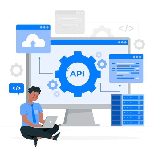 Modern API testing tool interface with automation and performance analytics dashboard.